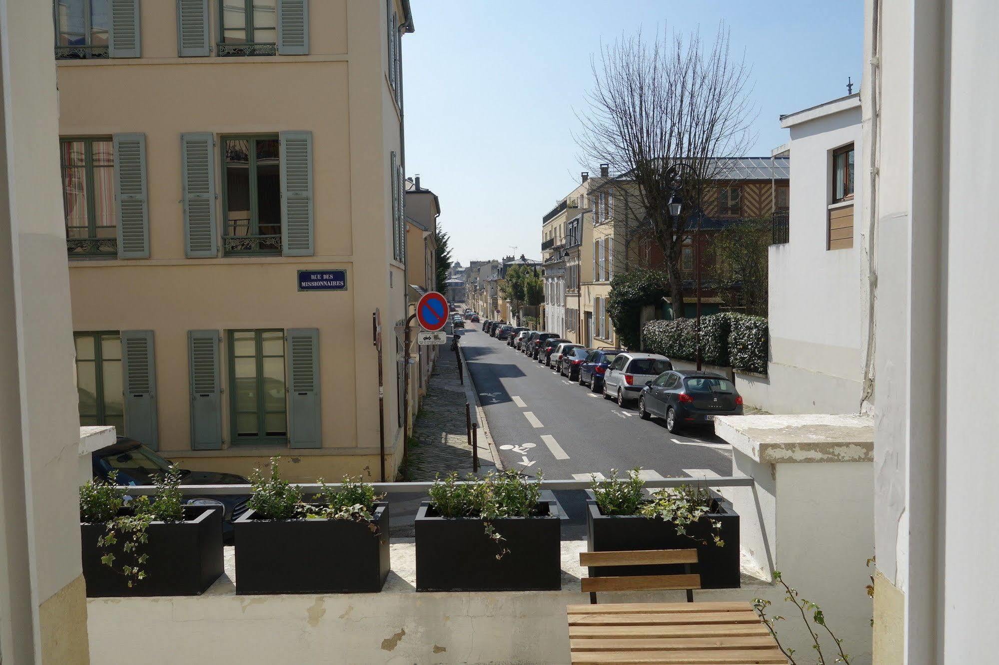 ベルサイユLa Terrasse De Mademoiselleアパートメント エクステリア 写真